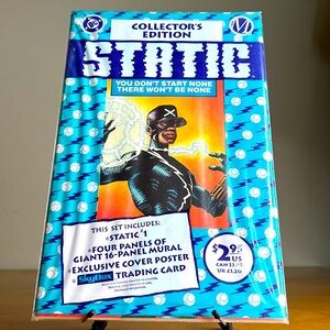 Static comic book #1 collectors edition